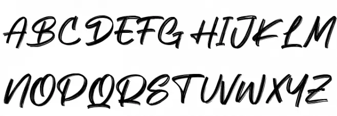 Keypass Schriftart Groß