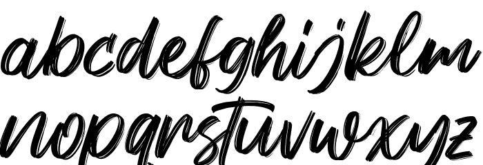 Keypass Font LOWERCASE