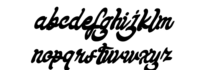 KeyreyFREE Font LOWERCASE