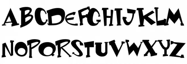 Keyster Schriftart Groß