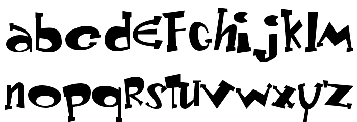 Keyster Font LOWERCASE
