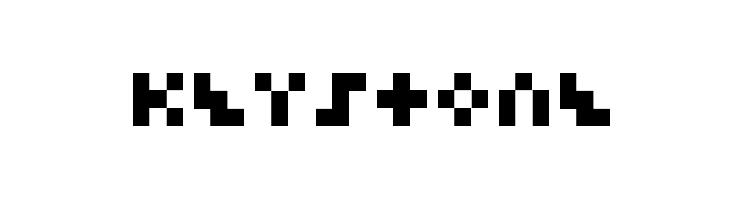 Keystone  フリーフォントのダウンロード