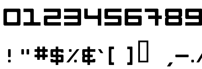 Keystone Font OTHER CHARS