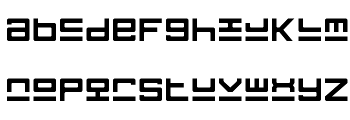 Keystone Font LOWERCASE
