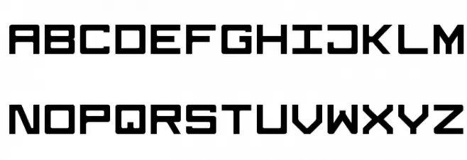 Keystone Шрифта ВЕРХНИЙ