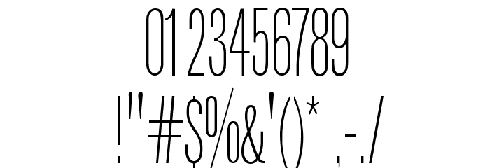 Keytin Font OTHER CHARS