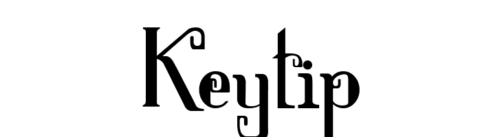 Keytip  font caratteri gratis