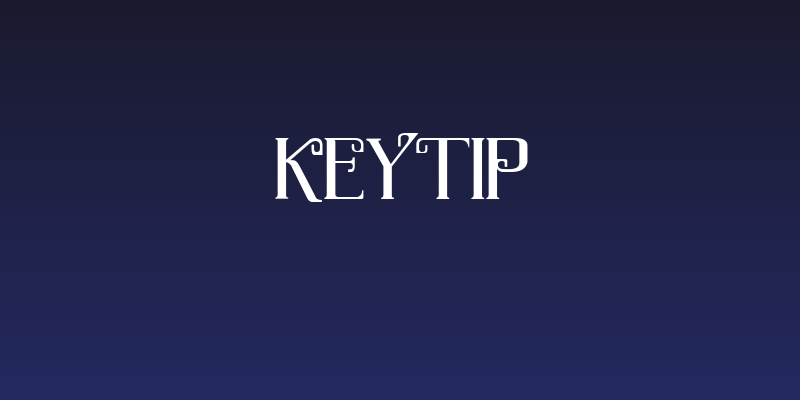 Keytip Social Header