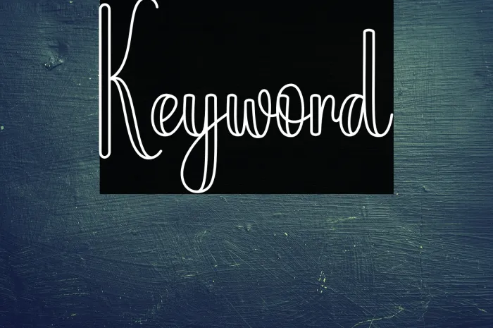 Keyword Example 2