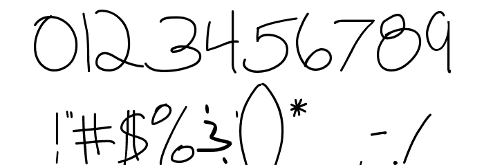 keagan フォント その他の文字