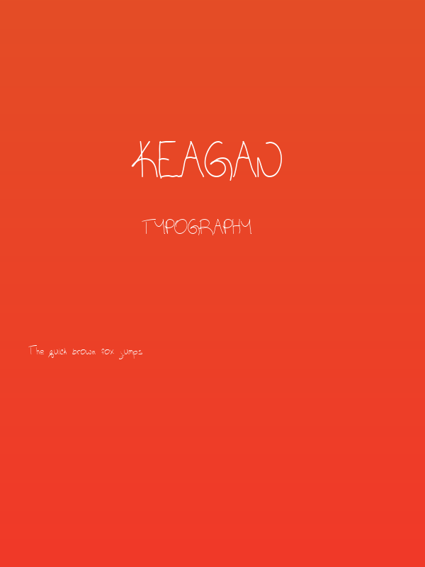 keagan Poster