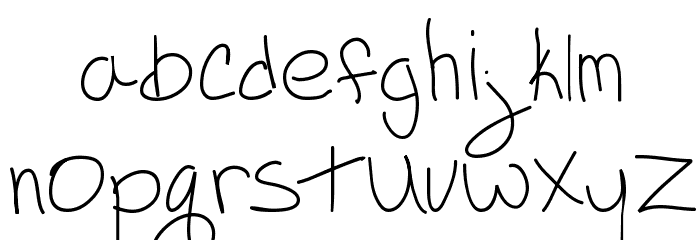 keagan フォント 小文字
