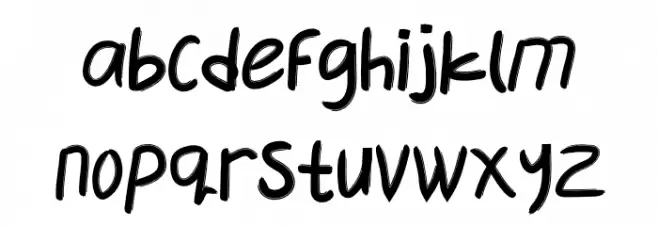 kelopo Caratteri MINUSCOLO