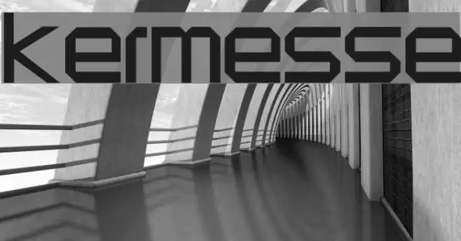 kermesse Font examples