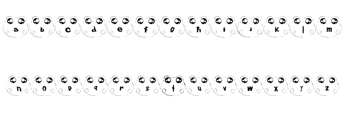 kero Font Font Litere mici