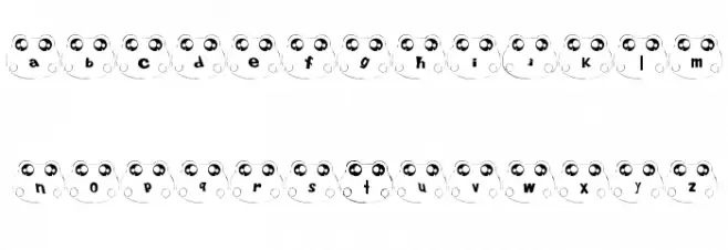 kero Font Шрифта строчной