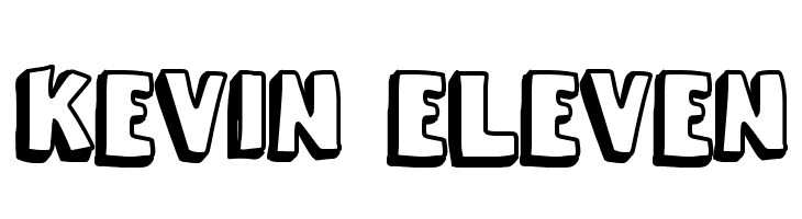 kevin eleven Font