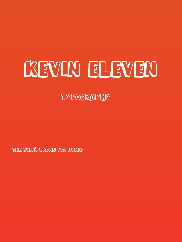 kevin eleven Poster