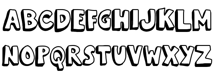 kevin eleven Font LOWERCASE