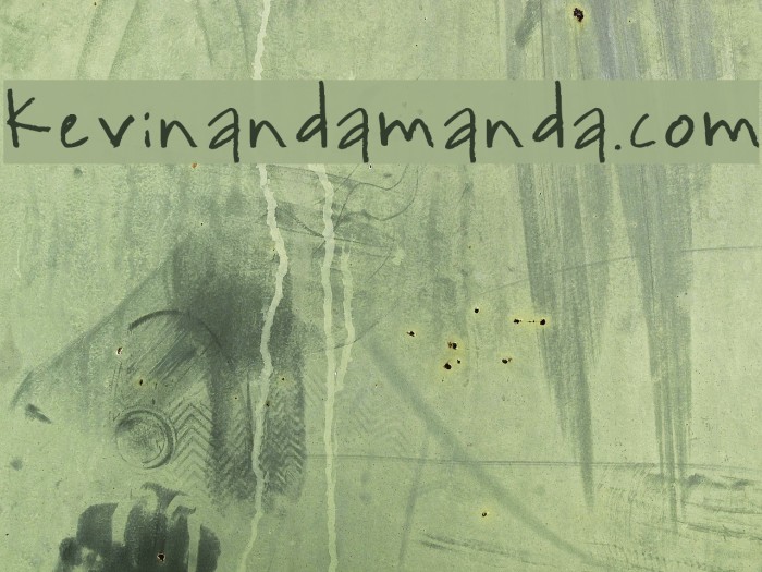 kevinandamanda.com Font examples
