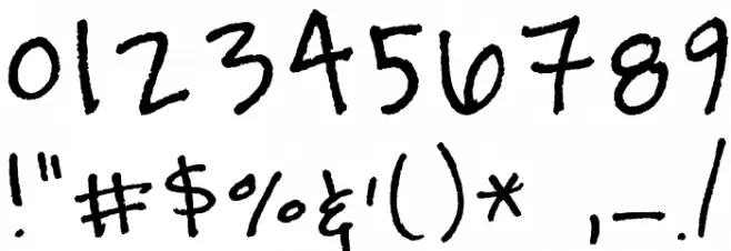 kevinandamandadotcom Schriftart Anderer Schreiben