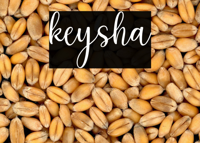 keysha Example 1