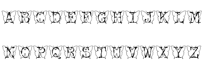 KFB Font LOWERCASE