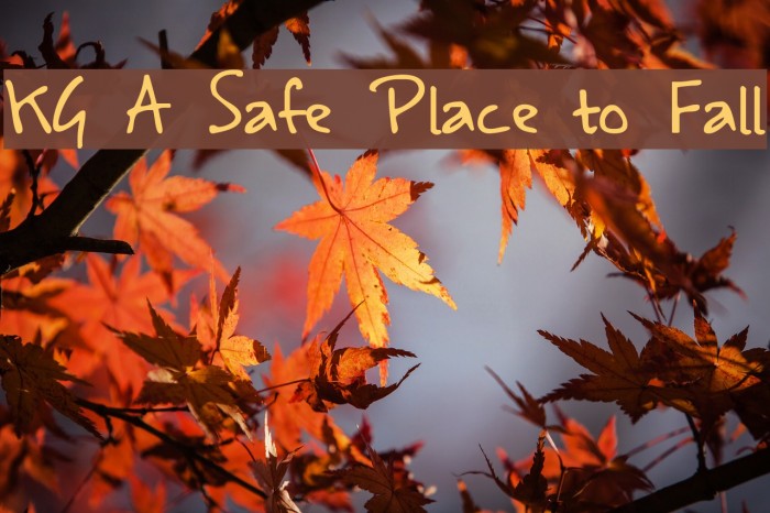 KG A Safe Place to Fall Example 1