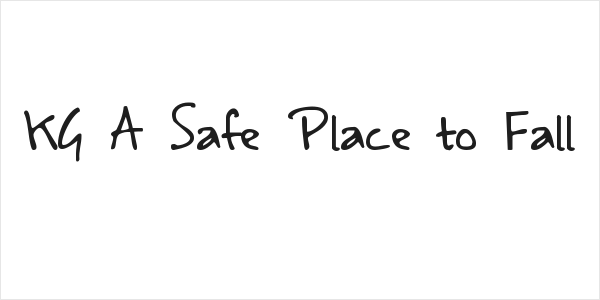 KG A Safe Place to Fall Logo