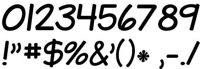 KG A Teeny Tiny Font Font OTHER CHARS