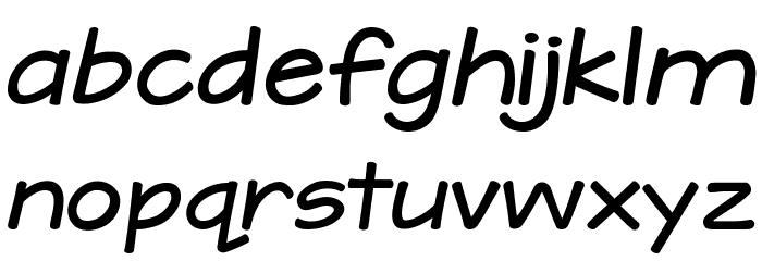 KG A Teeny Tiny Font Font LOWERCASE