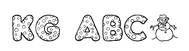 KG ABCs  baixar fontes gratis