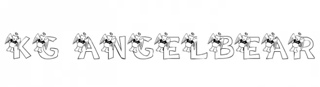 KG ANGELBEAR  les polices de caractères gratuit tlcharger