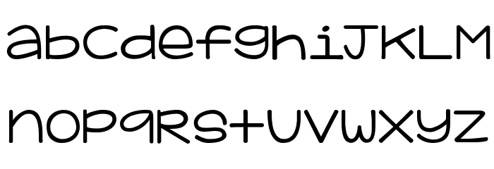 KG Adipose Unicase Font LOWERCASE