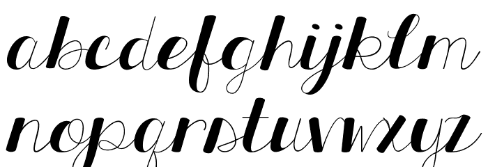 KG All Things New Font LOWERCASE