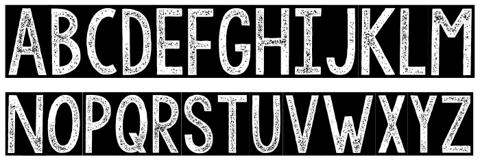 KG All of You Regular Font LOWERCASE