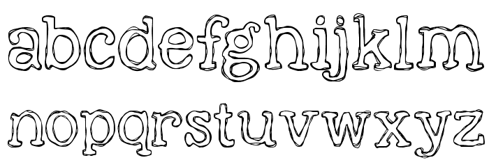 KG Already Home Font LOWERCASE
