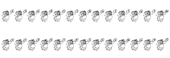 KG Angels3 Font LOWERCASE