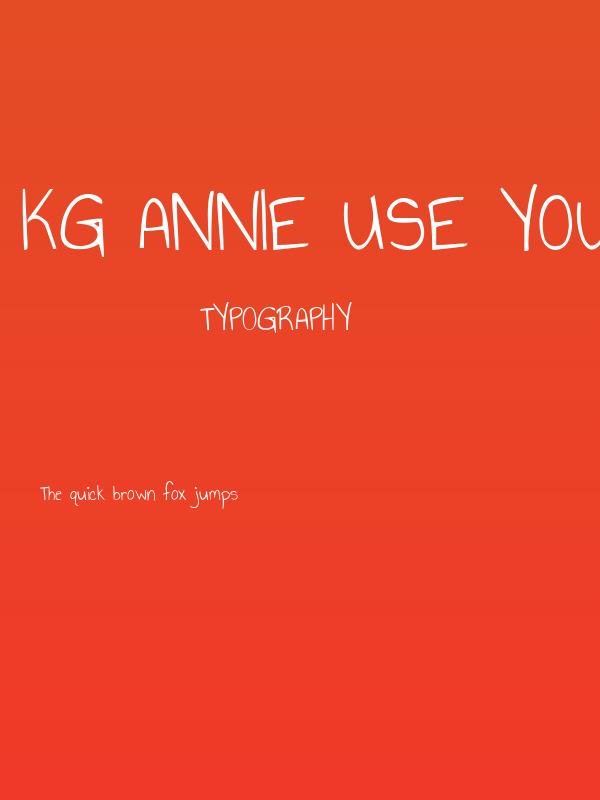 KG Annie Use Your Telescope Poster