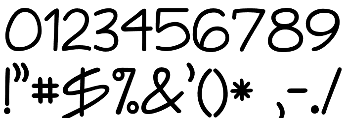 KG Architecturally Artistic Font OTHER CHARS