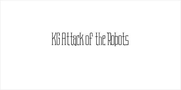 KG Attack of the Robots Logo