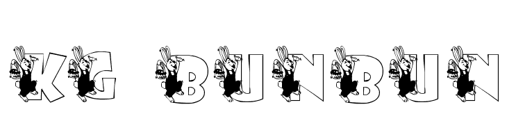 KG BUNBUN  les polices de caractères gratuit tlcharger