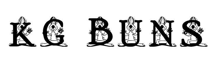 KG BUNS1 Font