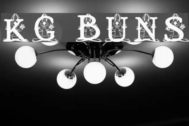 KG BUNS1 Font examples