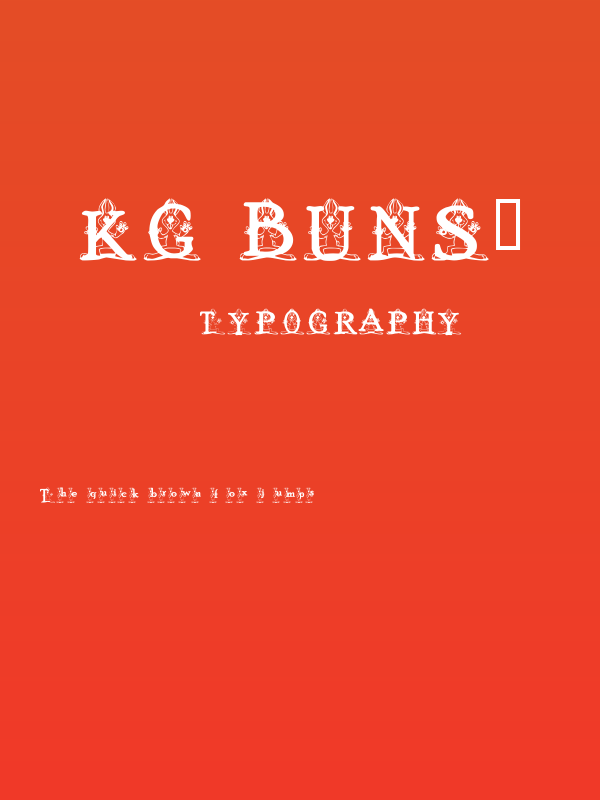 KG BUNS1 Poster