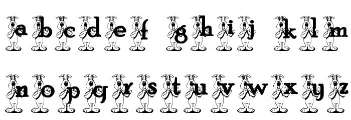 KG BUNS1 Font LOWERCASE