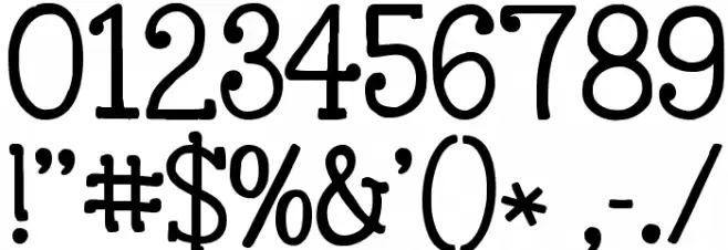 KG Be Still And Know Font OTHER CHARS