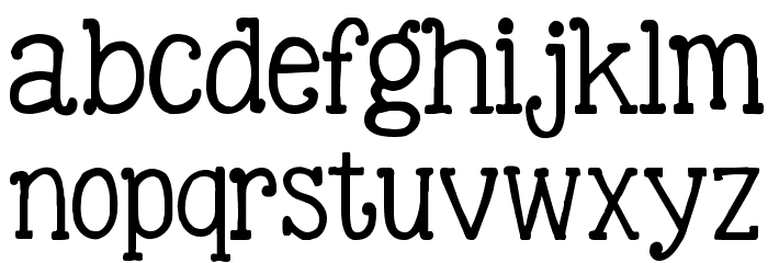 KG Be Still & Know Font LOWERCASE