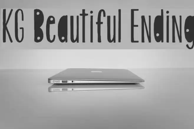 KG Beautiful Ending Font examples