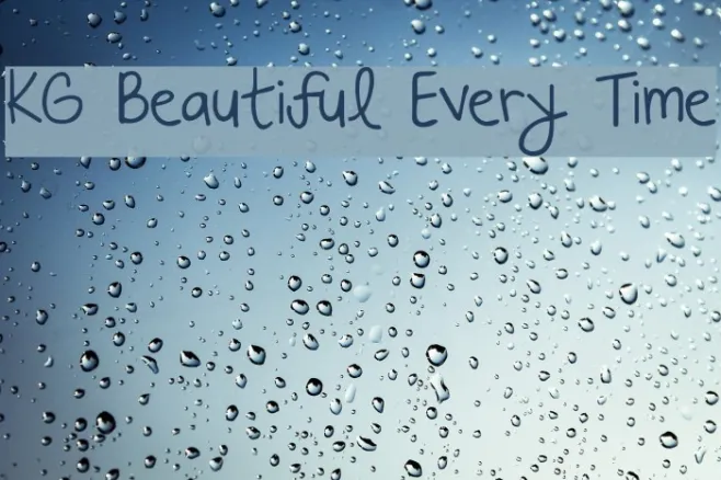 KG Beautiful Every Time Example 1